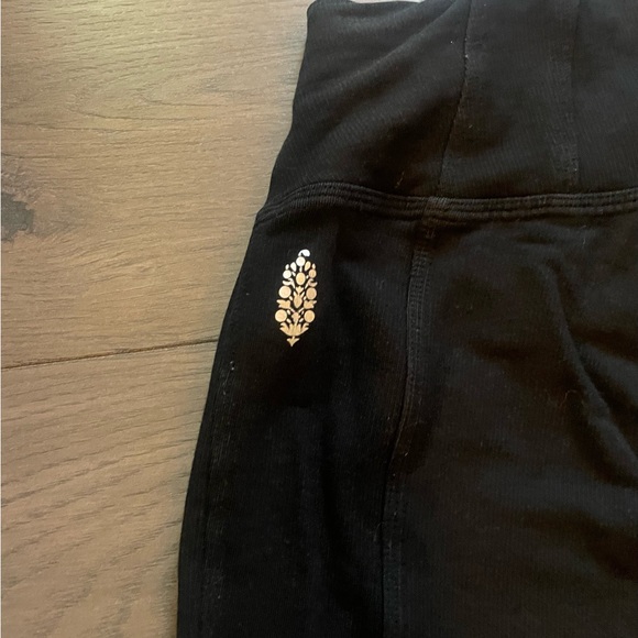 FP Movement Black Lace-Up Leggings - Picture 5 of 6